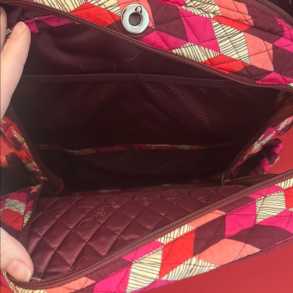 Vera Bradley Campus Tech Quilted Backpack - Bohemian Chevron - Picture 3 of 6